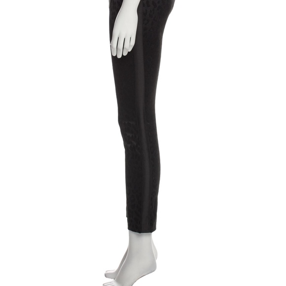 Veronica Beard Honolulu black leopard pants LN 0 XS - Picture 3 of 9